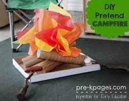 These activities can work for multiple ages from preschool through early elementary school. Camping Theme Activities