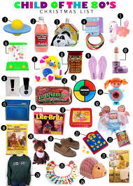 Trust me, when christmas morning comes around, your haul of gifts will make allll your friends jealous. My 80 S Child Christmas Gift List Enjoying The Small Things