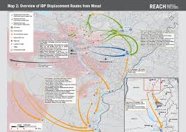 Reach Mosul Crisis Overview Displacement Trends Idps Non Displaced Humanitarian Needs 17 Oct 25 Nov Bit Ly 2fbdpwj Iraq Map History Middle East