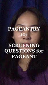 Why Did You Join This Pageant