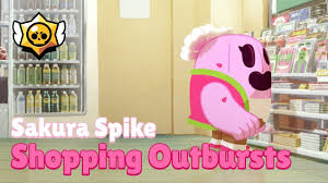 Spike guide in the brawl stars. Brawl Stars Sakura Spike Shopping Outbursts Youtube