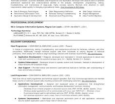 Entry Level Programmer Analyst Resume Finance Banking Personnel ...