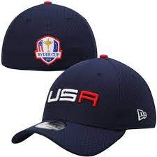 New Era 2014 Ryder Cup Saturday 39thirty Flex Hat Navy Blue Mens Fashion Wear Ryder Cup Golf Outfit