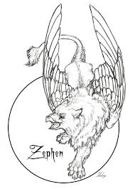 Courtney godbey on in 2020 griffin drawing cute fantasy. Zephen Lineart Coloring Pages Coloring Pages For Grown Ups Art