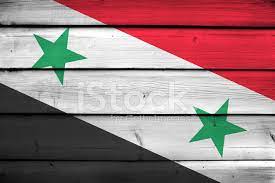 Photo, sketch and paint effects. Syrien Flagga Pa Tra Bakgrund Stockfoton Freeimages Com
