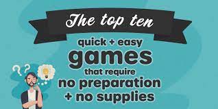 However, if you're looking to play a drinking game with your partner it might be best at that point the direction changes. Top Ten Games With No Prep No Supplies And No Materials Youth Group Games Games Ideas Icebreakers Activities For Youth Groups Youth Ministry And Churches