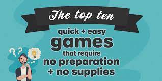 See more ideas about game props, environmental art, game art. Top Ten Games With No Prep No Supplies And No Materials Youth Group Games Games Ideas Icebreakers Activities For Youth Groups Youth Ministry And Churches