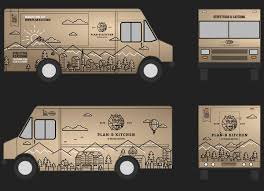 Truck stops are a traveler's home away from home, with conveniences and amenities like big parking lots, showers, restaurants, gaming centers and laundry services. Plan B Kitchen Foodtruck On Behance