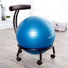 Balance Ball Chair Workout Yoga Home Desk Seat Exercise Gaiam Office Fitness Ball Chair Ball Exercises Balance Ball Chair