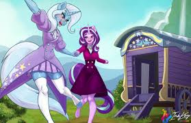 Trixie & Starlight Glimmer MLP 11x17 Print - Etsy Canada