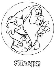 Printable coloring pages of snow white, bashful, doc, dopey, grumpy, happy, sleepy and sneezy from disney's snow white and the seven dwarfs. Coloring Pages Snow White And The Seven Dwarfs Novocom Top