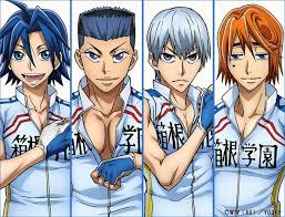 Yawamushi Pedal Hokane Academy From The Left Sangaku Manami Va Tsubasa Yonaga Touichirou Izumida Va Atsushi Ab Yowamushi Pedal Pedal Sword Art Online