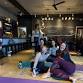 Yoga + Wine at Evergreen Family Wines event in Woodinville, WA