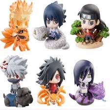 Naruto Chibi Figures 6 Pcs Set Anime Anime Child Naruto Cute