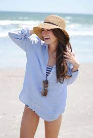 19 Style Tips To Wear Summer Hats To Look Elegant Summer Fashion Beach Beach Style Outfit Outfits With Hats