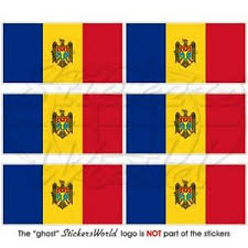 Kurzvorstellung von moldawien (republik moldau): Moldawien Flagge Republik Moldau Fahne Mini Aufkleber Vinyl Sticker 40mm X6 Ebay