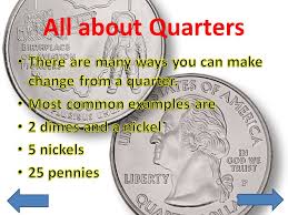 I was trying to solve a problem similar to the how many ways are there to make change for a dollar problem. Money Introduction Lesson Quiz Introduction Basic Information In Order To Begin This Lesson You Need To Know A Few Things One Dollar Bills 1 Five Ppt Download