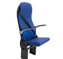 ambulance Doctors Seat Royal blue none Rotatable seat.