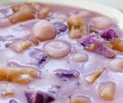 Ginataang Halo Halo Filipino Style Recipe Ginataang Halo Halo Or Mixed Fruits In Sweet Coconut Milk I Filipino Food Dessert Filipino Desserts Filipino Snacks