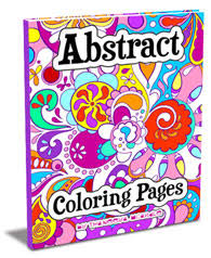 Free coloring pages for all ages: Free Abstract Coloring Page To Print Detailed Psychedelic Abstract Art To Color Art Is Fun