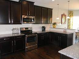 Espresso kitchen cabinets with backsplash. Pin On Kitchen Dining Room