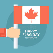 On the same day in 1996, national flag of canada day was declared. Flag Day Of Canada Greeting Card With Hand Holding Canadian Flag Stock Vector Illustration Of Country Design 85626676