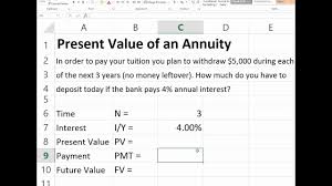 Pv Annuity Bismi Margarethaydon Com