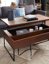 Structube is like that friend that borrows money and keeps telling you he will pay you back eventually. Walnut Coffee Table With Storage 120cm 47 Structube Matteo Storage