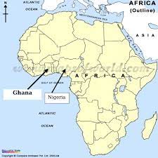 Ghana is a country in west africa with sixteen regions. 1 Map Of Africa Showing The Position Of Ghana Download Scientific Diagram