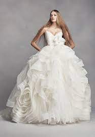 Ball Gown Wedding Dresses Vera Wang Wedding Dress Ball Gown Wedding Dress Organza Bridal Ball Gown