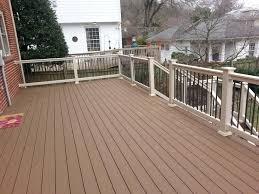 Textured round aluminum balusters by dekpro. Decks Deck Remodel In South Roanoke Deck Makeover