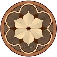 Hardwood Flooring Floor Medallion Inlay 24 Charles Ahsap Doseme Ahsap Isleri Ahsap Isleme