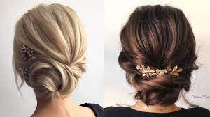 Chloe moretz medium straight hairstyles: Formal Updos For Medium Hair Prom Wedding Hairstyles Youtube