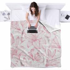 Jaydon rising (new prague) said: Pink Floral Fleece Blanket Throws Free Personalization