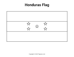 Learn and color the basic geographic layout of the world and its regions with world regional maps coloring book, updated 2019.world regions is great for coloring, home school, education and even marking up a map for marketing. Free Honduras Flag Coloring Page