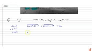 Ellipse is an oval shape. Let S 12 5 And S 12 5 Are The Foci Of An Ellipse Passing Through The Origin The Ecce Youtube