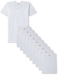 Rupa Jon Mens Cotton Vest Pack Of 10 8903978688558_jn Vest Wht_85 Medium_white