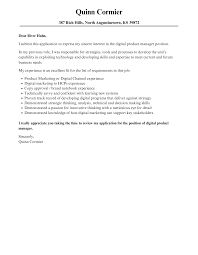 Digital Product Manager Cover Letter | Velvet Jobs