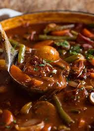 Faster Chicken Stew Recipe Tin Eats Chicken Thighs Stewed In Beef Broth Red Wine Crushed To Chicken Stew Stew Chicken Recipe Chicken Stew With Potatoes
