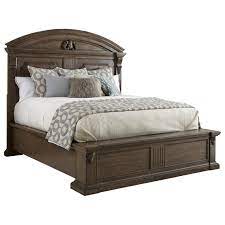 Zinus smartbase zero assembly bed frame, king, black. A R T Furniture Inc Vintage Salvage King Chambers Panel Bed With Storage Bench Footboard Story Lee Furniture Panel Beds