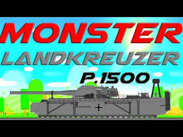 The monster was designed for the purpose of carrying the german 800 mm dora/schwerer gustav k. Video Landkreuzer P 1500 Monster