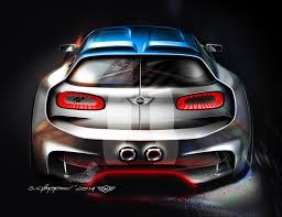 Carscoops Mini Clubman Vision Gran Turismo Looks Really Mean Mini Clubman Concept Car Design Clubman