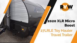 Toy haulers are perfect to get all of your gear to your favorite destination with ease. Xlr Micro Boost Toy Hauler Travel Trailer