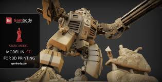 War Robot 3d Printing Model Assembly In 2020 3d Printing Prints 3d Model