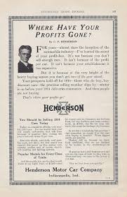 HI Mailbag: The Henderson Motor Car Company