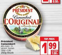 A conservative is a liberal who's been mugged. President Camembert 250g Angebot Bei Edeka