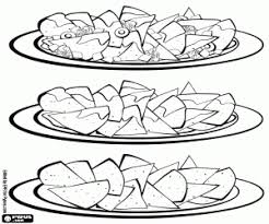 Printable mexican food coloring pages. Mexican Food Coloring Pages Printable Games