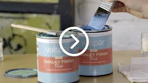 Valspar Chalky Paint Finish