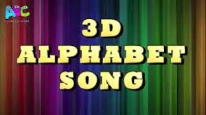 It's the classic abc song with big and small letters.arranged and performed by a.j. 3d Alphabet Song 3d Songs For Children Youtube
