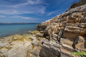 Znajduje się na nim park. Przyladek Kamenjak Dzikie Plaze Istrii Chorwacja Istria